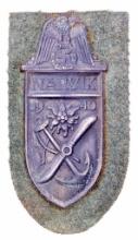 German WWII Army NARVIK 1940 Sleeve Shield