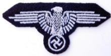 German WWII Waffen SS EM Arm Eagle
