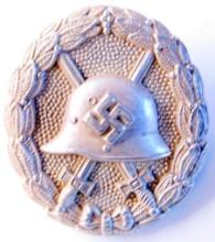 German WWII Silver Spanish Condor Legion Wound Badge