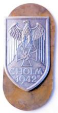 German WWII Army CHOLM 1942 Sleeve Shield