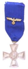 German WWII Army 18 Year Long Service Award