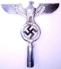German WWII NSDAP Political Eagle Flag Pole Top