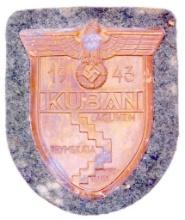 German WWII Army Heer KUBAN 1943 Sleeve Shield