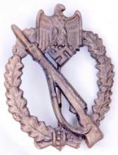 German WWII Army Silver Infantry Assault Badge
