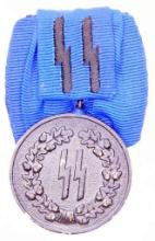 German WWII Waffen SS 4 Year Long Service Decoration