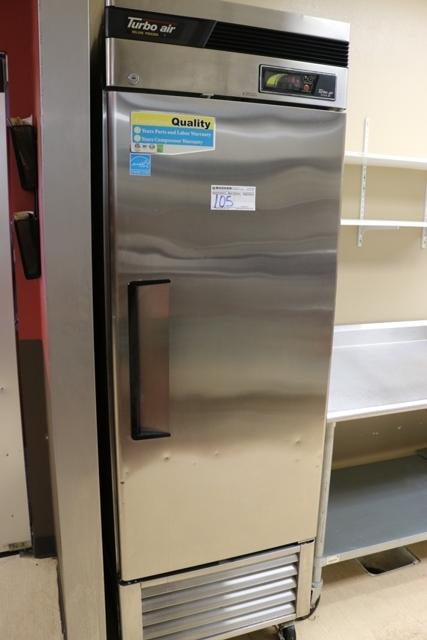 Turbo Air TSF-235D stainless Deluxe 1 door portable freezer with stainless