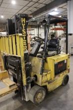 Hyster E50XL-27 electric fork lift with Hertner Auto 6000 charger (TX18-865
