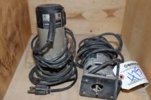 Pair to go - Bosch & Porter Cable routers - untested