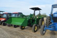 JD 5203 CANOPY 2WD W/ LDR AND BUCKET