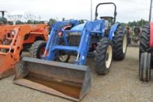 NH WORKMASTER 75 ROPS 4WD W/ LDR BUCKET 2359HRS (WE DO NOT GUARANTEE HOURS)