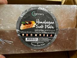 ZENNERY HIMALAYAN SUSHI SALT PLATE SET OF 2 (NEW)