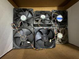 BOXES OF ASSORTED PARTS & WIRES (YOUR BID X QTY = TOTAL $)