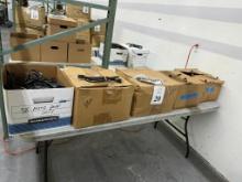 BOXES OF ASSORTED POWER CORDS & PORT CABLES (YOUR BID X QTY = TOTAL $)
