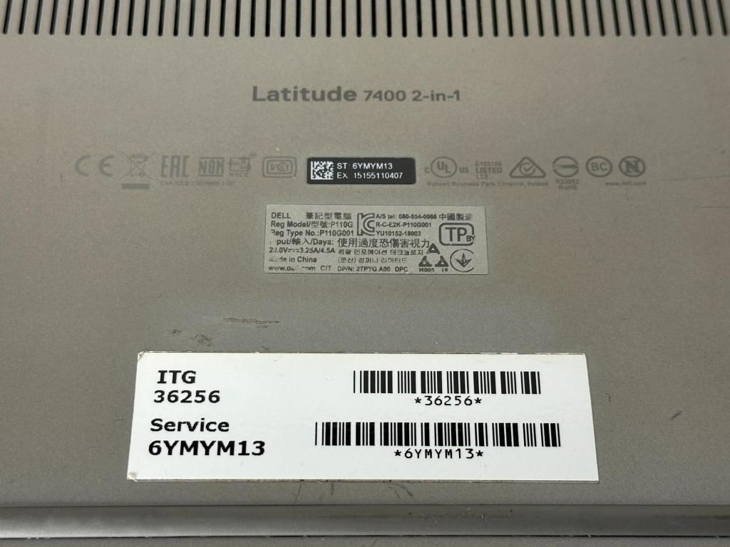 DELL LATITUDE 7400 2 IN 1 i7 i7-8TH, 16GB 512GB
