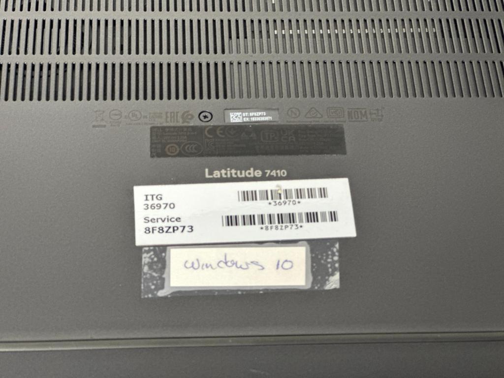 DELL LATITUDE 7410, i7 10TH, 16GB RAM, 512GB SSD