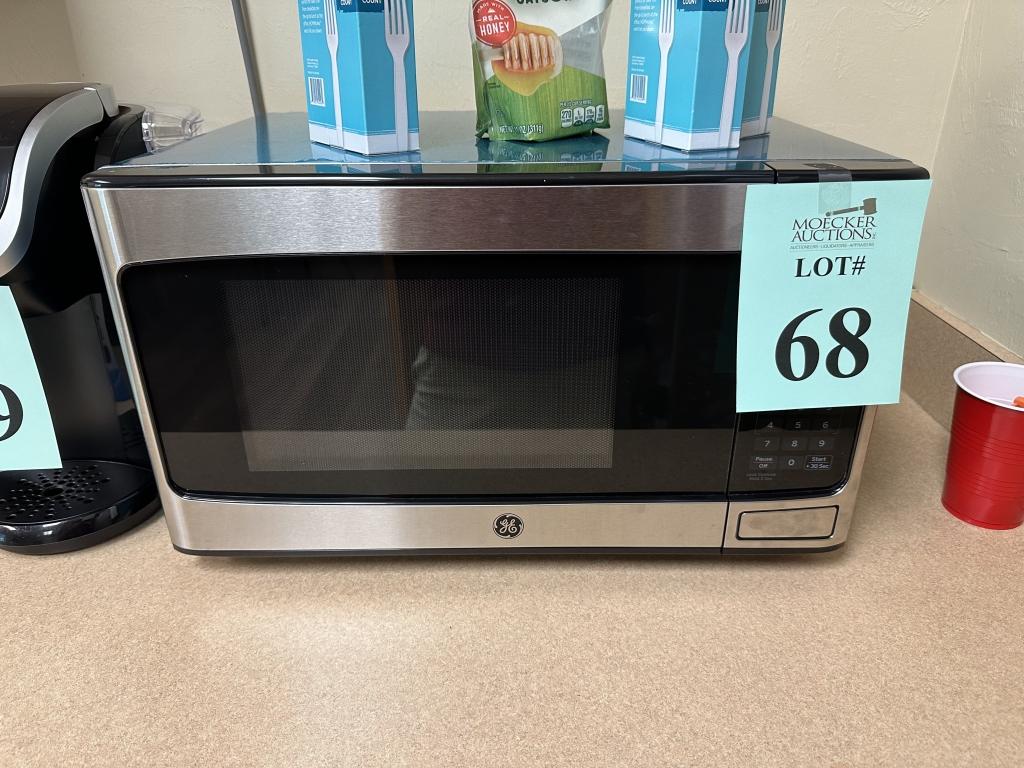 GE MICROWAVE OVEN, MODEL# JES1145SH1SS