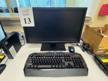 DELL 22" MONITORS WITH KEYBOARD AND MOUSE