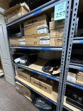 MEDIUM DUTY SHELVING UNIT WITH CONTENTS