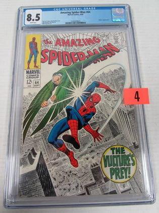Amazing Spider-man #64 (1968) Vulture Appears Cgc 8.5