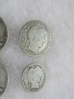 Group of (4) Better Date U.S. Silver Coins