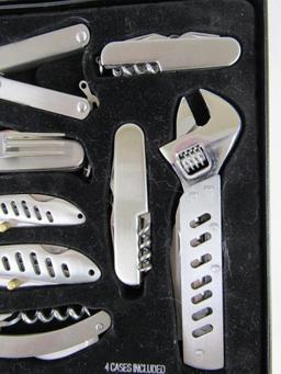 Sharper Image Stainless Steel Multi-Tool/ Knife Boxed Gift Set