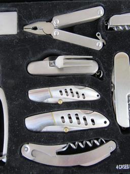 Sharper Image Stainless Steel Multi-Tool/ Knife Boxed Gift Set