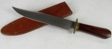 Cold Steel Laredo Bowie Fixed Blade Knife in Scabbard Made in USA