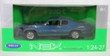 Excellent Welly NEX 1/24 Scale 1969 Pontiac GTO Diecast Car MIB