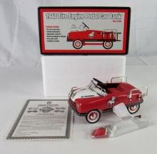 BMC Toys 1:6 Diecast 1948 Fire Engine Pedal Car Bank with COA Limited Edition