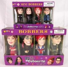 The Osbourne Family (Ozzy) Sets of Bobbers/ Bobble Head Figures