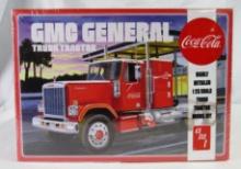 AMT 1:25 GMC General Truck Tractor Model Kit Coca-Cola