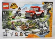 Lego Jurassic World #76946 Blue & Beta Velociraptor Capture MIB