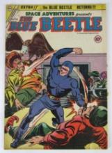 Space Adventures #14 (1954) GOLDEN AGE BLUE BEETLE!