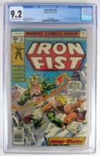 Iron Fist #14 (1977) KEY 1st Appearance SABRETOOTH CGC 9.2