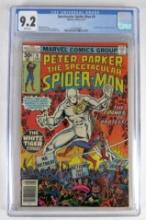 Spectacular Spider-Man #9 (1977) Key 1st Appearance White Tiger CGC 9.2