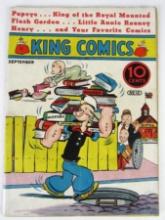 King Comics #18 (1937) EARLY Golden Age POPEYE