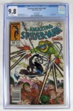 Amazing Spider-Man #299 (1988) NEWSSTAND Key 1st Venom Cameo CGC 9.8