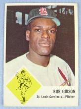 1963 Fleer #61 Bob Gibson