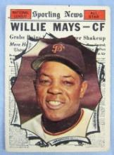 1961 Topps #579 Willie Mays All Star