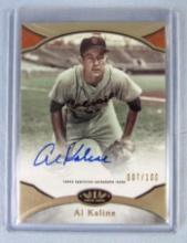 2020 Topps Tier One Al Kaline Auto/ Signed on Card #/100