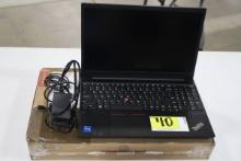 Lenovo ThinkPad Intel i5 Laptop (Ser#MJDFLAWE)