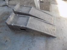 PAIR OF AUTOMOTIVE WORK RAMPS
