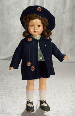 17" American composition doll, American Children series by Effanbee, Dewees Cochran. $400/500