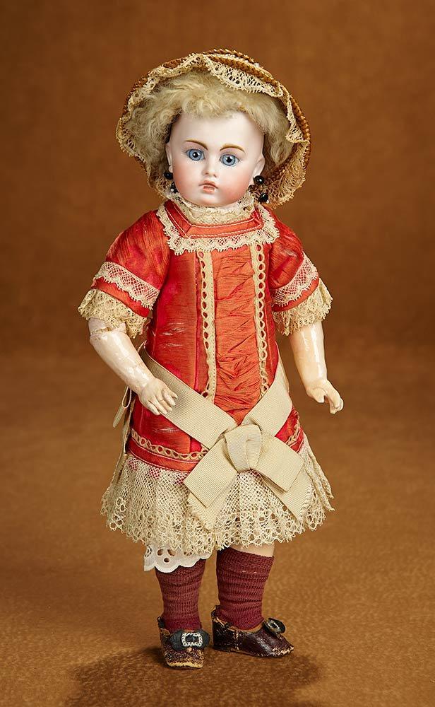 All-Original Sonneberg Bisque Doll in the Bru Look-Alike Manner with Provenance 2200/2500