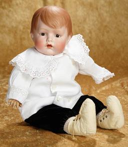 18" Rare German bisque Baby Bo-Kaye designed by Joseph Kallus. $900/1300