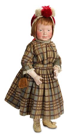 Outstanding and All Original German "Munich Art Doll" by Marion Kaulitz 9000/12,000