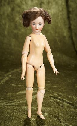 14" Rare German bisque flapper lady, model 1469, by Cuno and Otto Dressel. $1200/1500