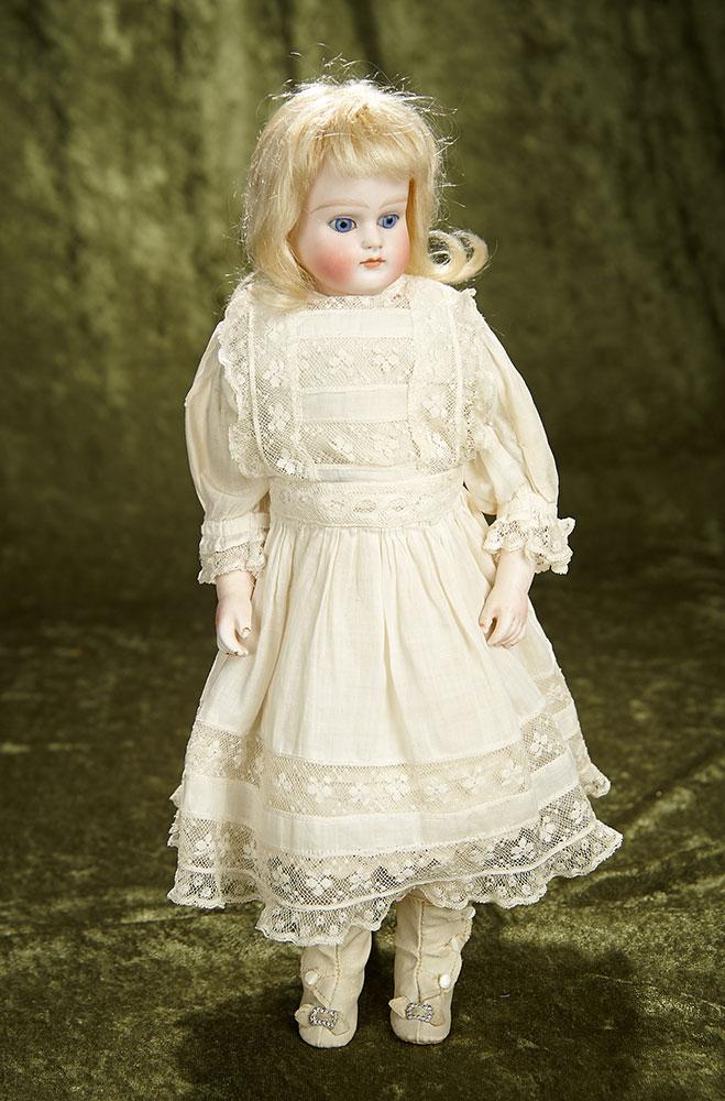 14" German bisque closed mouth doll, 639, by Alt, Beck and Gottschalk. $500/700