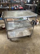Lakeside 21” x 36” Stainless Steel 3 Shelf Cart