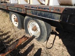 Rawhide 20’ GN flatbed tandem axle flatbed trailer